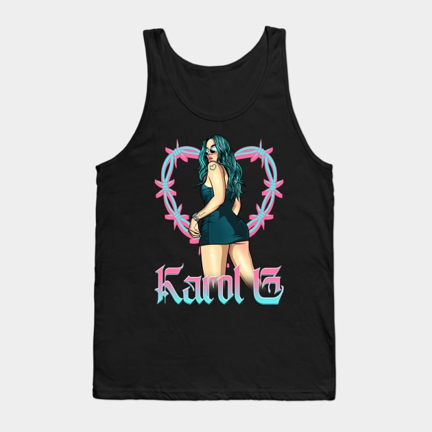 Karol G Tank Top by liomal